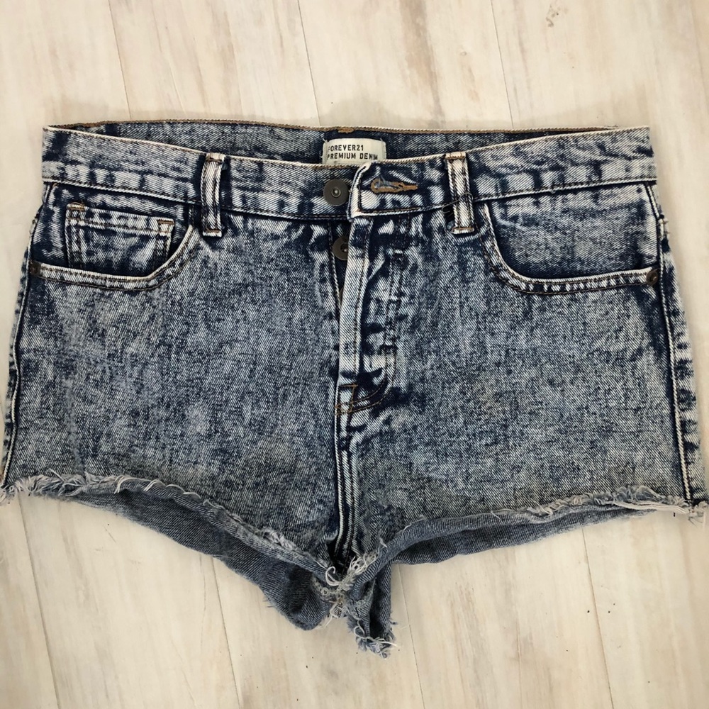 Forever 21 denim shorts